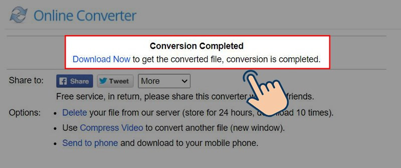 Online Converter - Bước 3