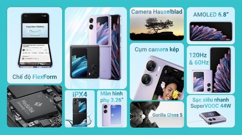 OPPO Find N2 Flip hứa hẹn sẽ là chiếc điện thoại gập rất ấn tượng.