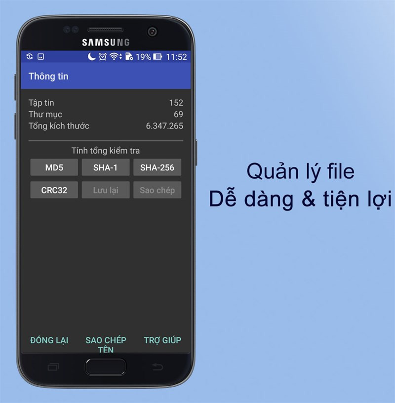 Quản lý file dễ dàng và tiện lời trên ứng dụng RAR