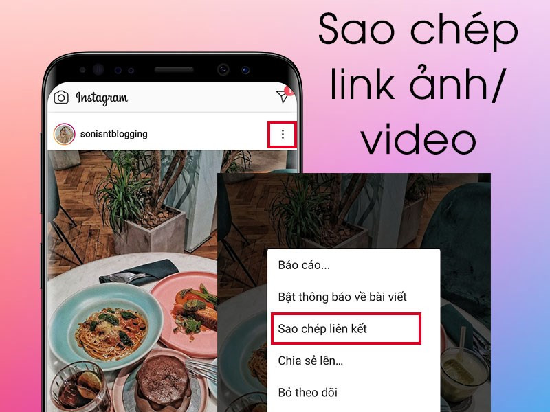 Sao chép liên kết