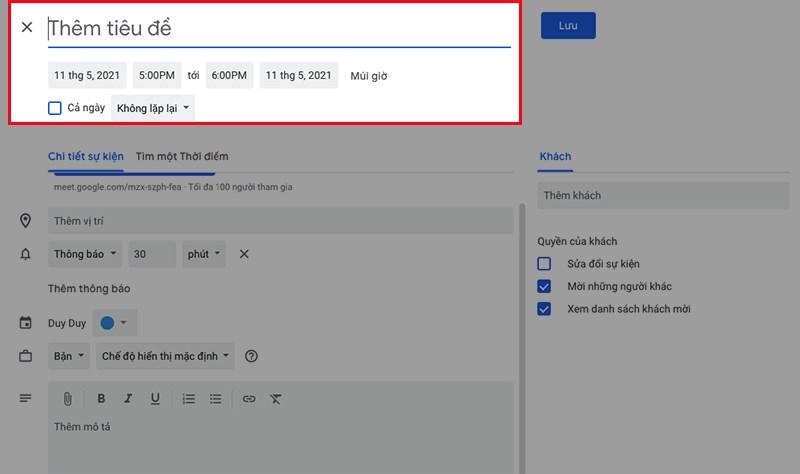 Hướng dẫn sử dụng Google Meet từ A đến Z cho học tập và họp trực tuyến