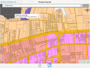 Screenshots DNAILIS: Ứng dụng tra cứu thông tin quy hoạch đất Đồng Nai