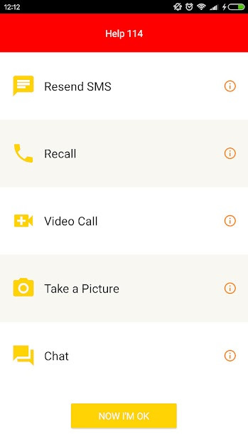 Screenshots Help 114 - Ứng dụng gọi cứu hộ 114 có video call TP. HCM