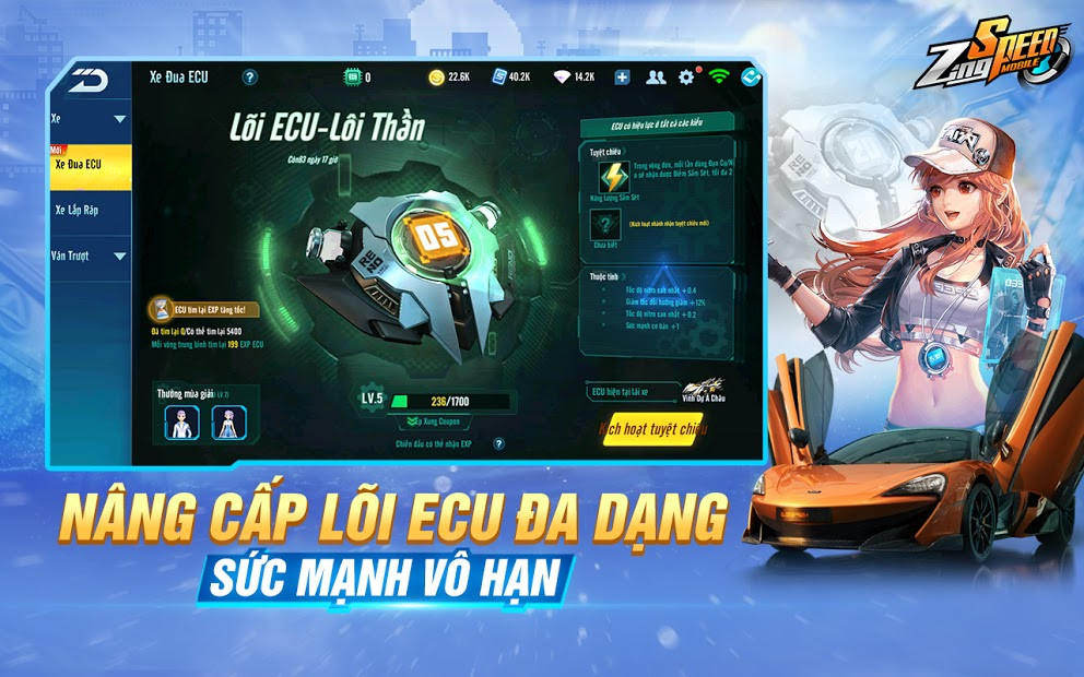 Screenshots ZingSpeed Mobile - game đua xe 3D cho điện thoại