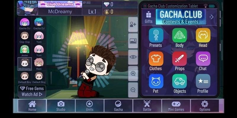 Sơ lược về game Gacha Club