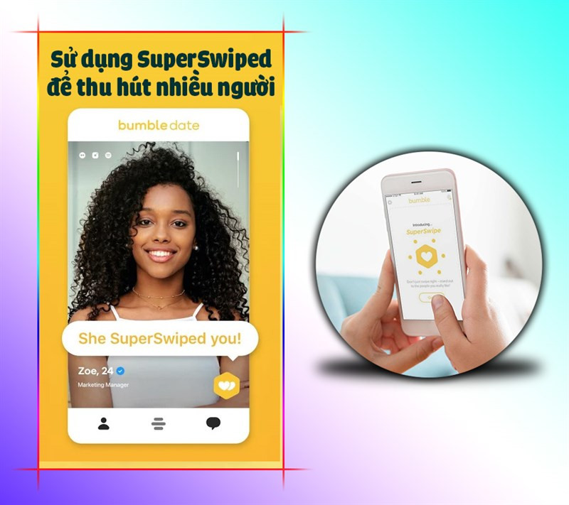 Sử dụng SuperSwipe trên Bumble