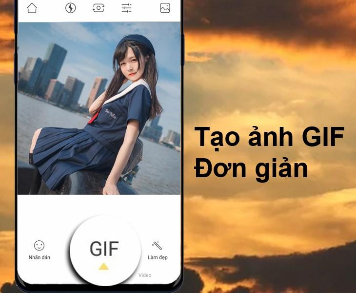 Tạo ảnh GIF đơn giản với Wuta Camera