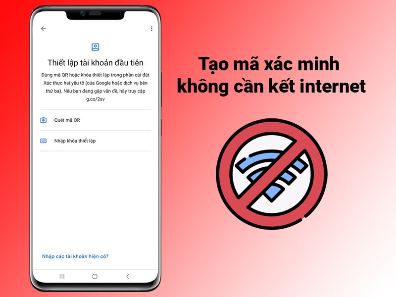 Tạo mã xác minh offline