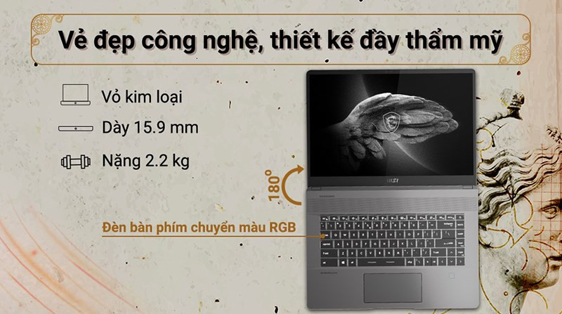 Thiết kế hiện đại, tinh tế