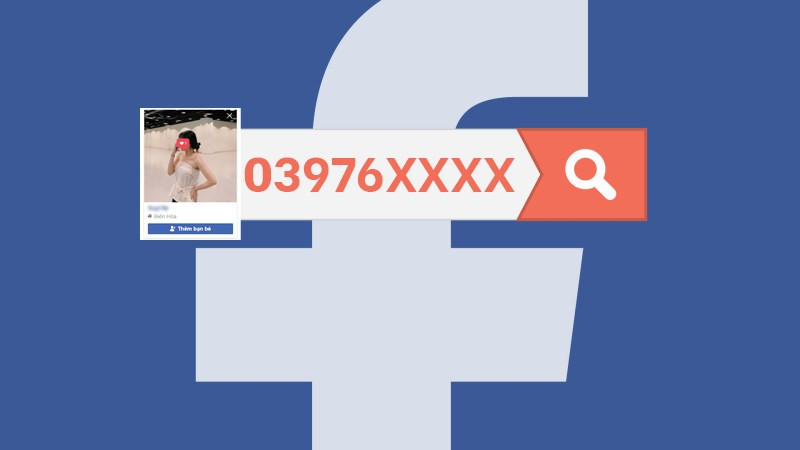 Tìm kiếm Facebook bằng số điện thoại