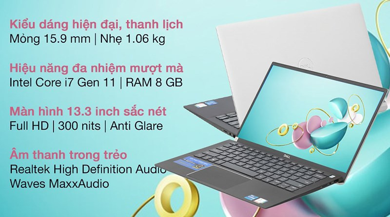 Top 5 Laptop Dell Mỏng Nhẹ Cực Đỉnh Cho Dân Văn Phòng 2023