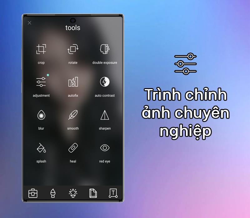 Tr&igrave;nh chỉnh ảnh chuy&ecirc;n nghiệp