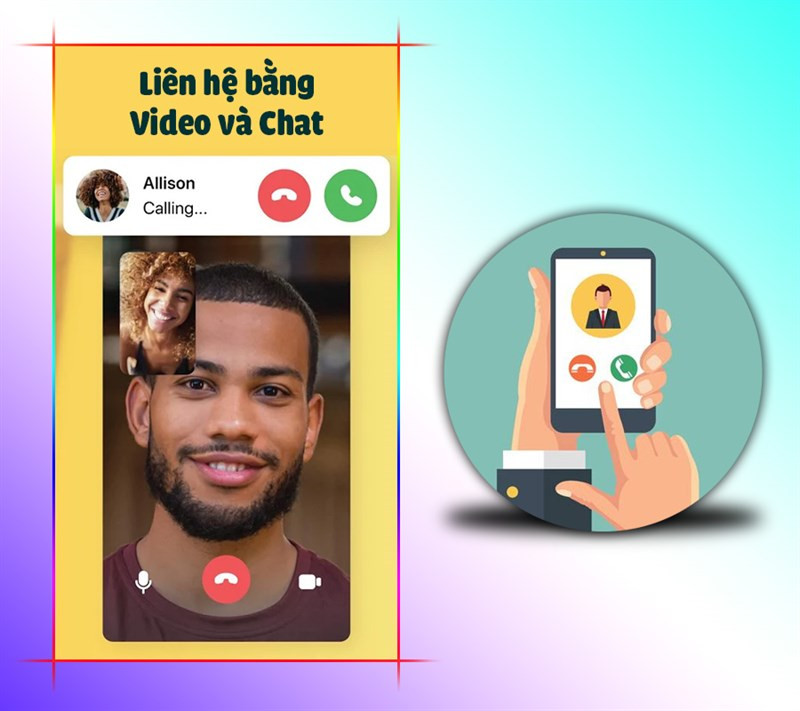 Trò chuyện video call trên Bumble