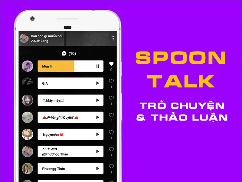 Trò chuyện với Spoon TALK