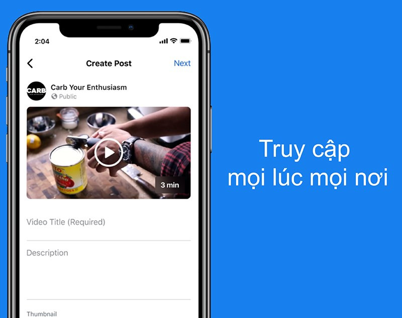 Truy cập Creator Studio mọi lúc mọi nơi