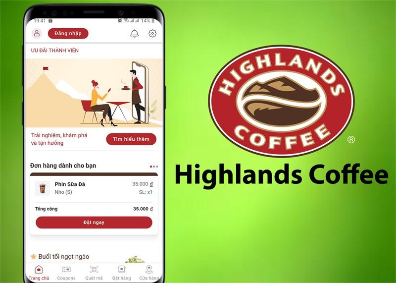 Highlands Coffee: Đặt đồ uống tiện lợi, nhận ưu đãi hấp dẫn