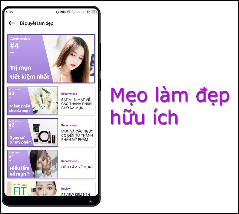 TOP 13 Ứng Dụng Làm Đẹp Hữu Ích Nhất Cho Điện Thoại Android và iOS