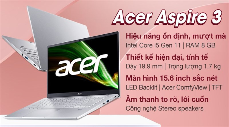 Top 5 Laptop Acer Cao Cấp Đáng Đồng Tiền Bạt Nhất 2024