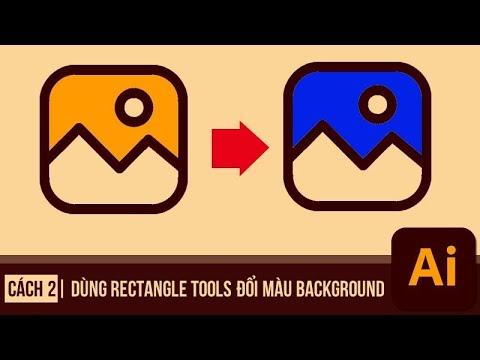 Video hướng dẫn đổi màu nền bằng Rectangle Tool