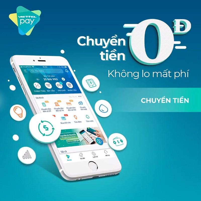 ViettelPay chuyển tiền miễn phí