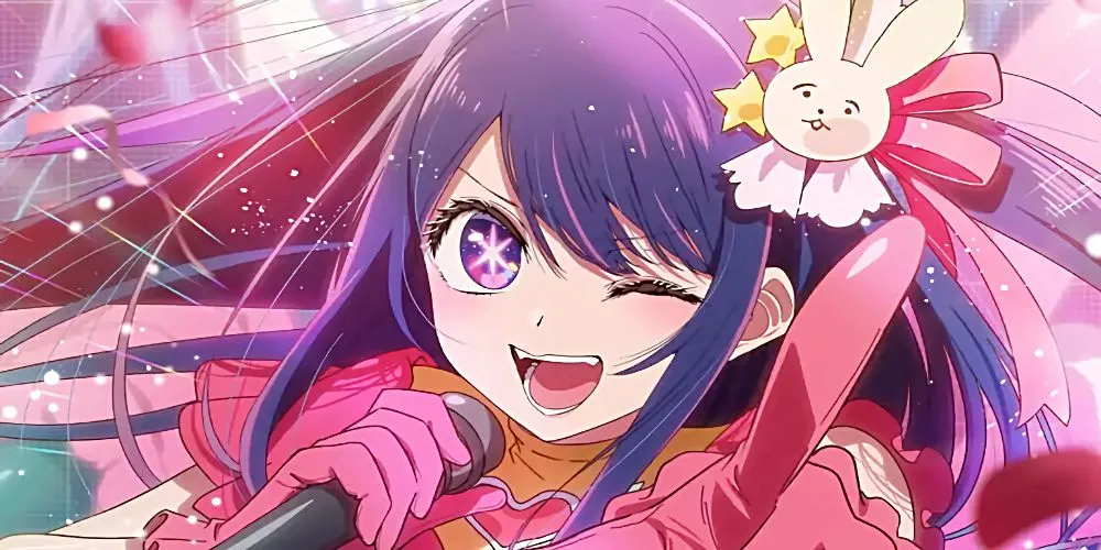 Ai Hoshino từ Oshi No Ko, một idol tỏa sáng với nụ cười che giấu nhiều bi kịch