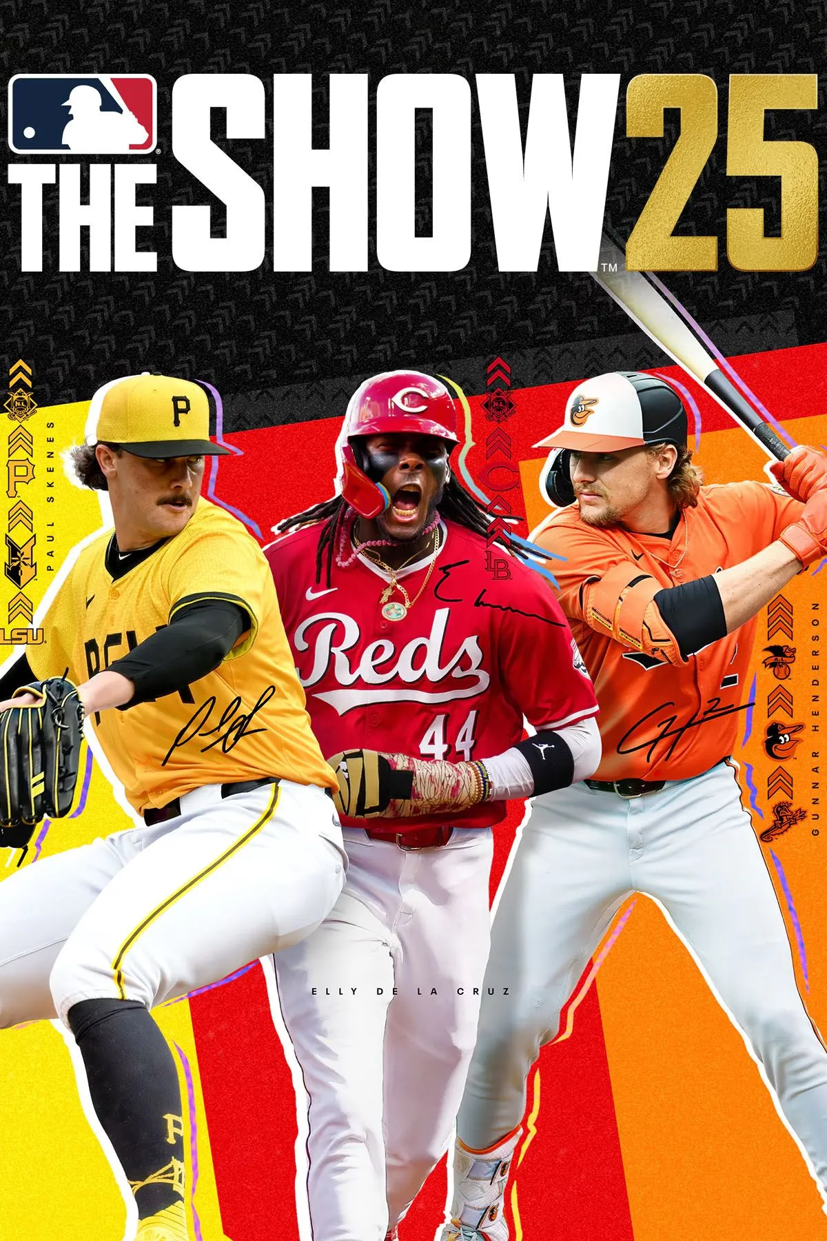 Ảnh bìa chính thức của game bóng chày MLB The Show 25