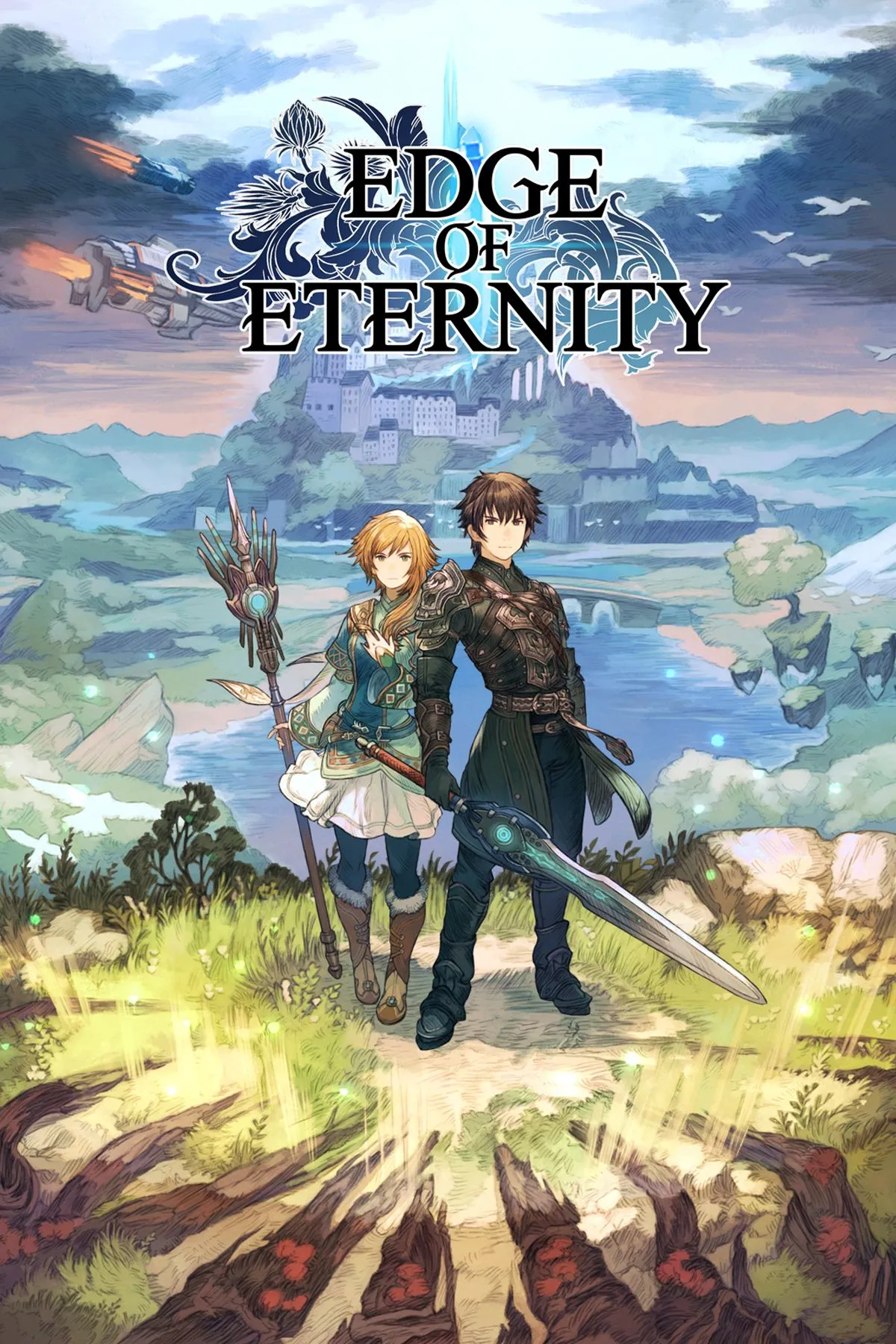 Ảnh bìa chính thức của game JRPG Edge of Eternity, tiền thân của Edge of Memories, hé lộ thế giới và nhân vật.