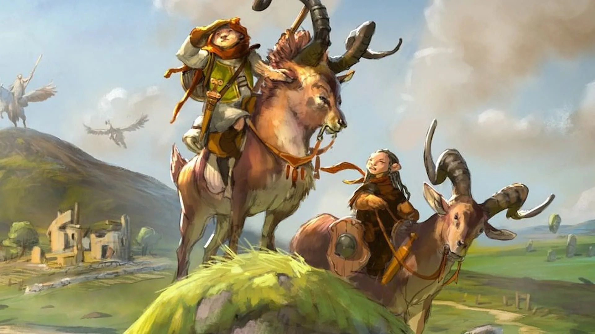 Artwork thế giới Lorwyn-Shadowmoor trong Dungeons &amp; Dragons crossover với Magic The Gathering