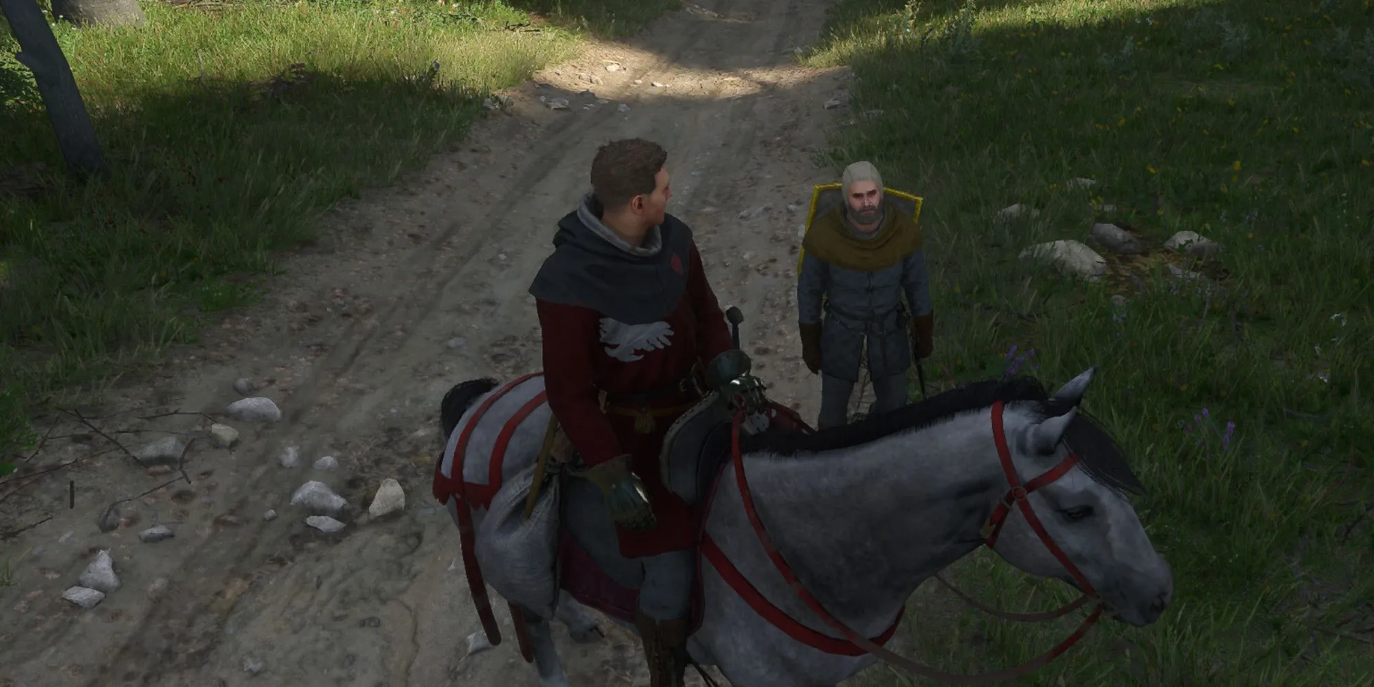 Bản đồ đánh dấu vị trí bắt đầu nhiệm vụ Lost Honor trong Kingdom Come Deliverance 2