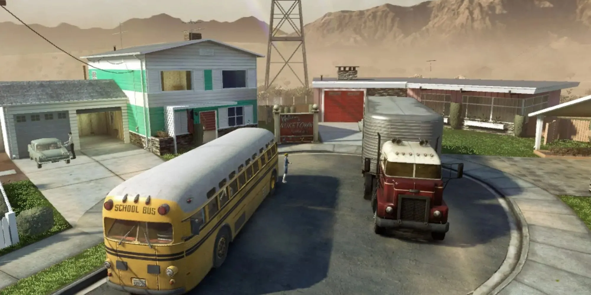Bản đồ Nuketown kinh điển trong Call of Duty