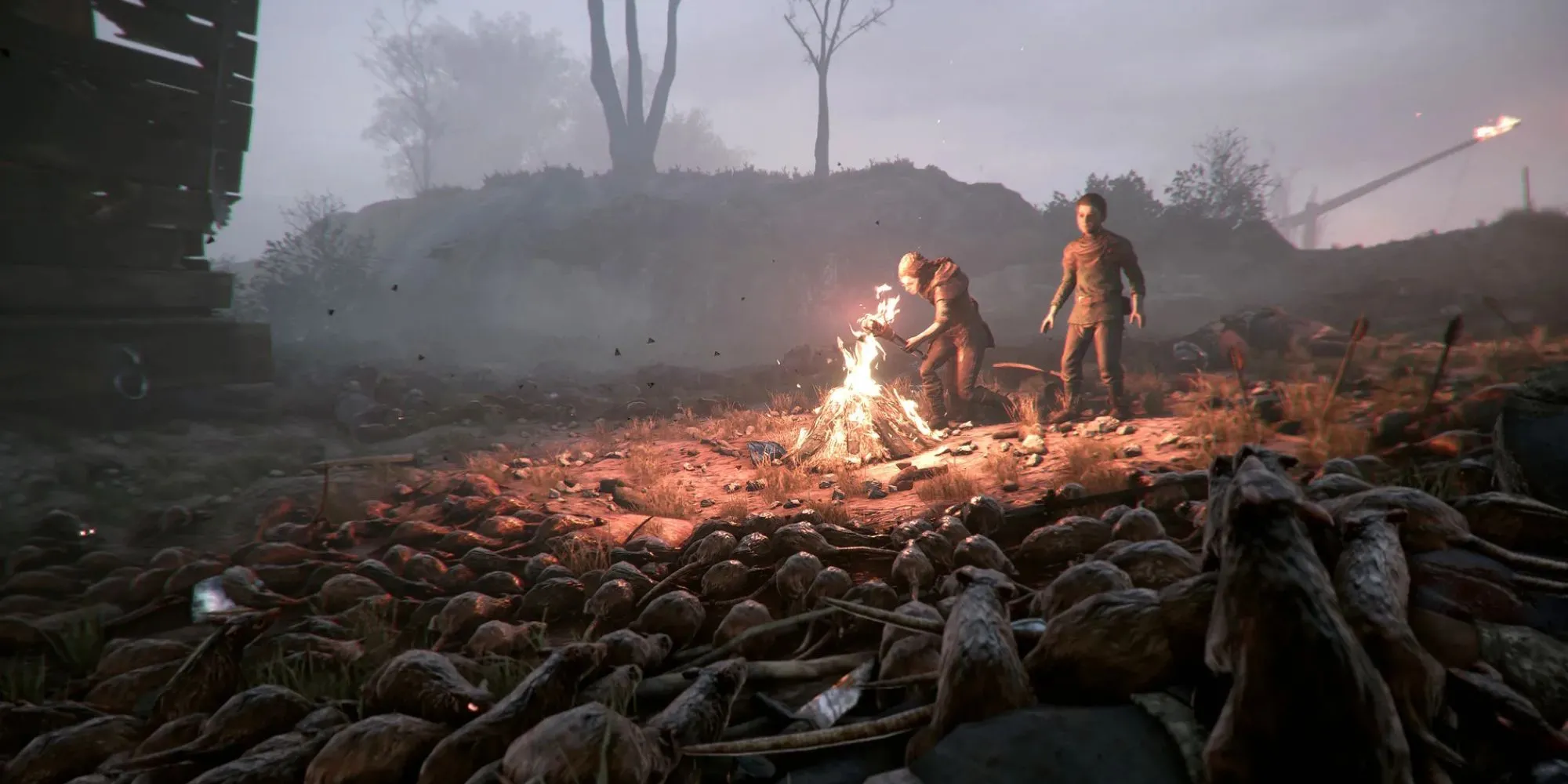 Bầy chuột khát máu trong A Plague's Tale sẵn sàng xé xác người chơi bất cẩn chỉ trong nháy mắt