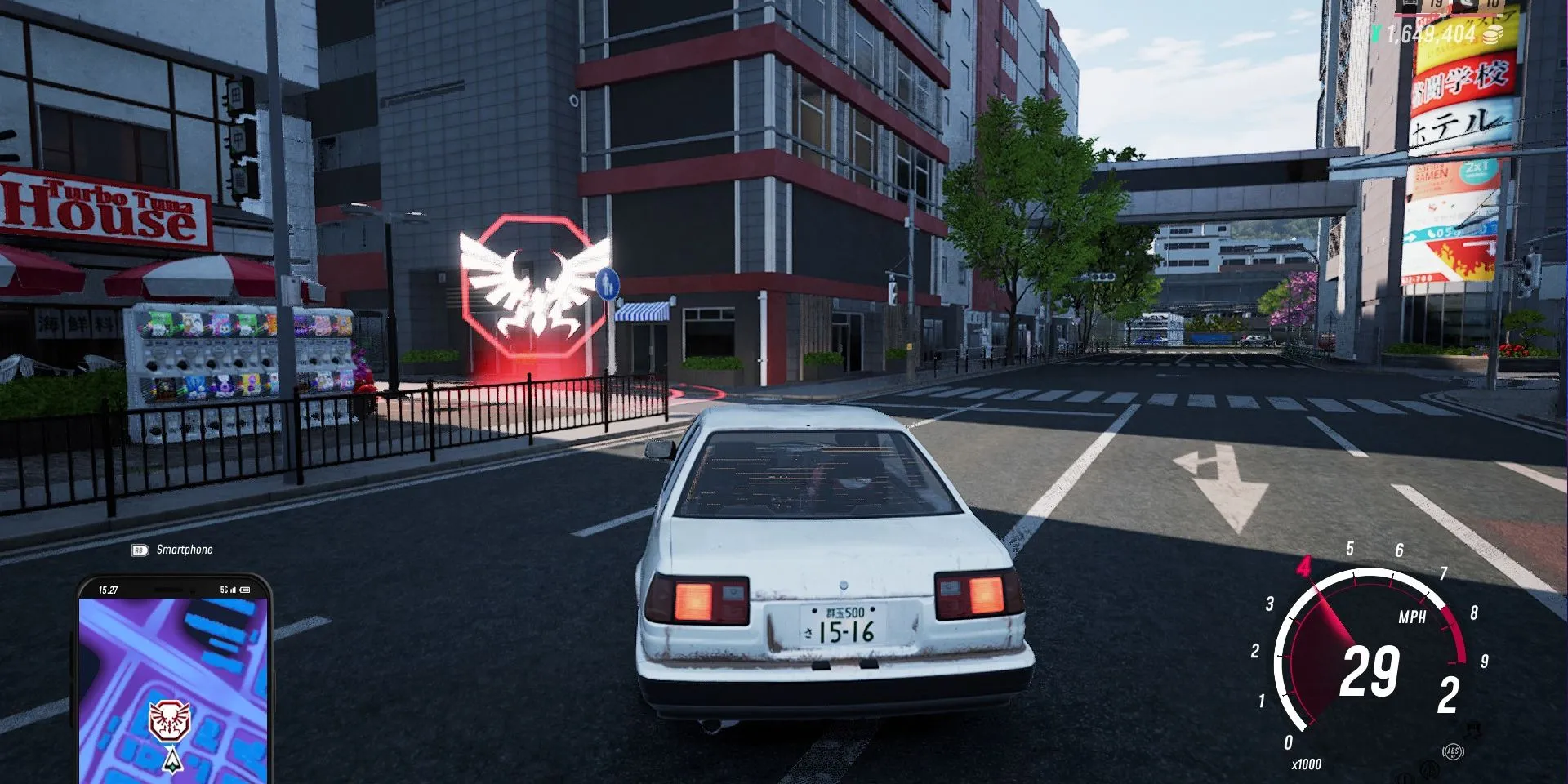 Biểu tượng đánh dấu nhiệm vụ trên bản đồ JDM Japanese Drift Master