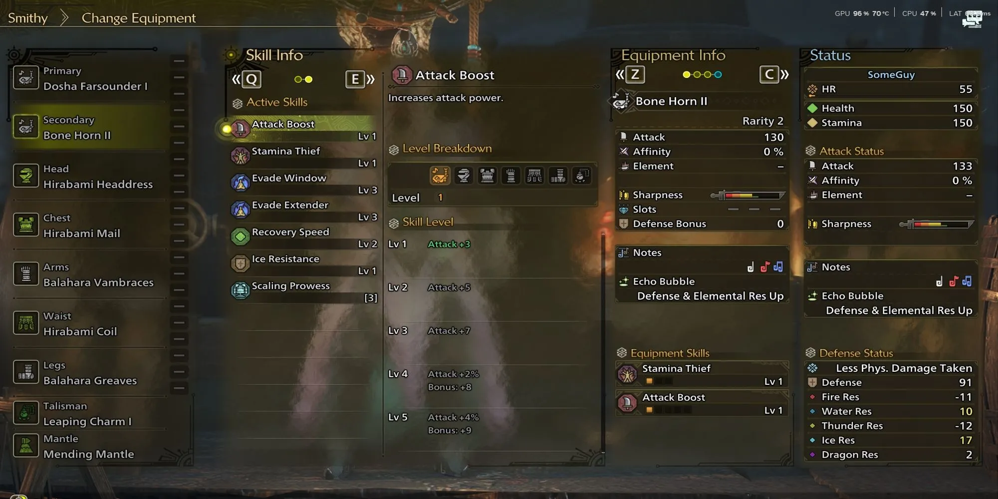 Build Kèn Săn Hạng Thấp Monster Hunter Wilds tối ưu cho người mới
