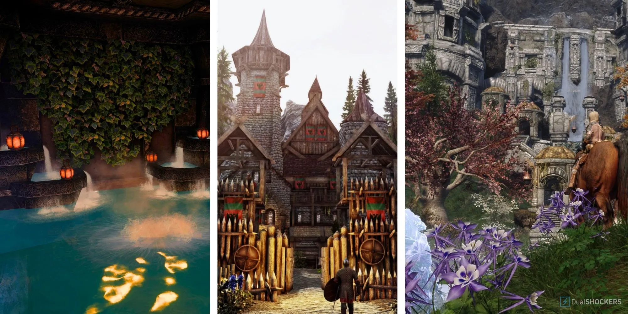 Các bản mod nhà ở Skyrim với thiết kế đa dạng và độc đáo.