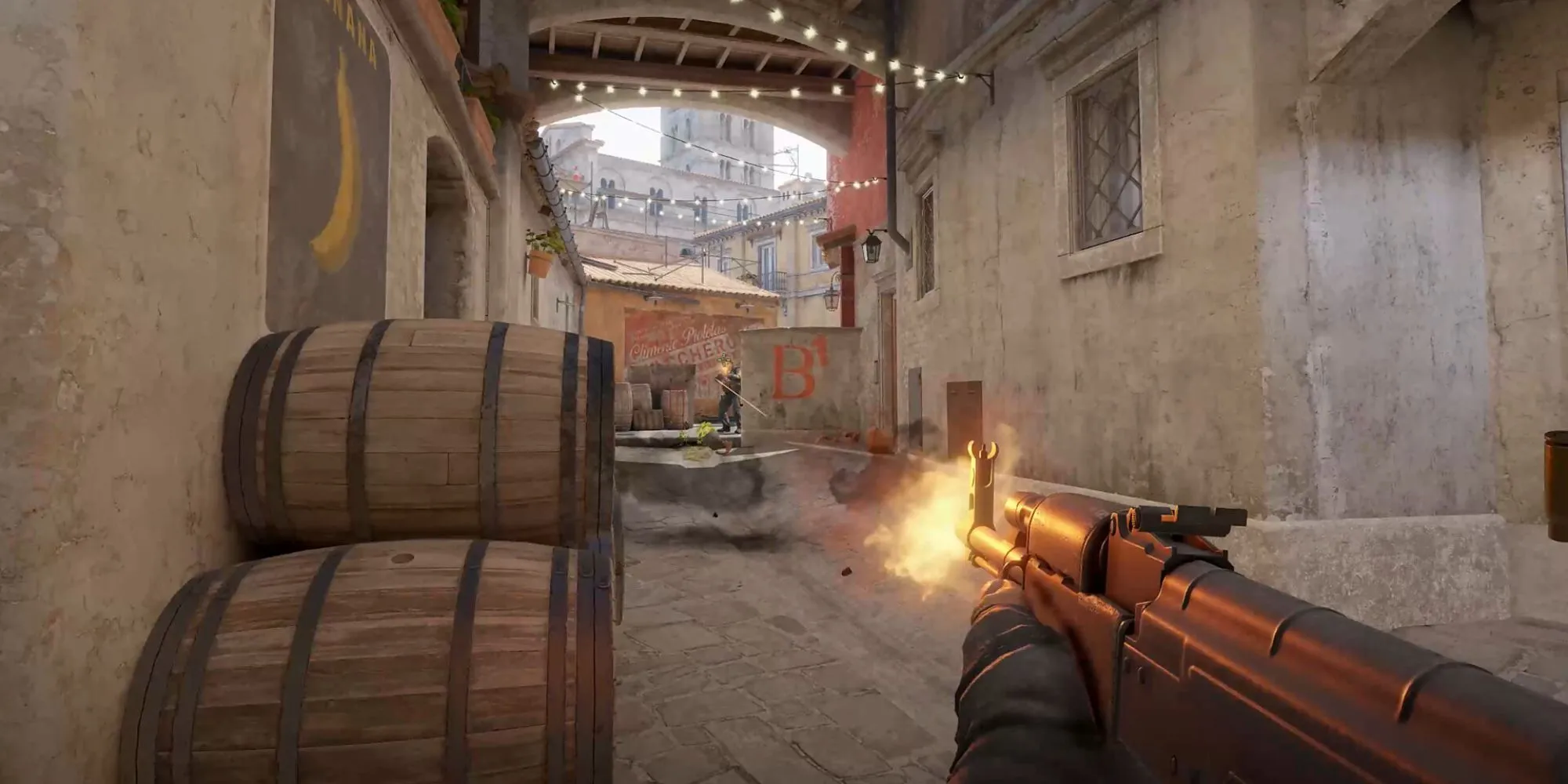 Cảnh giao tranh chiến thuật trong game Counter-Strike