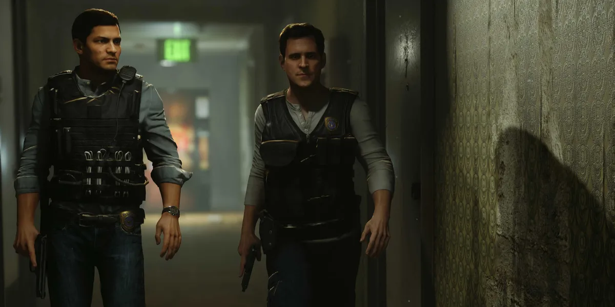 Cảnh hành động rượt đuổi kịch tính trong game Battlefield Hardline