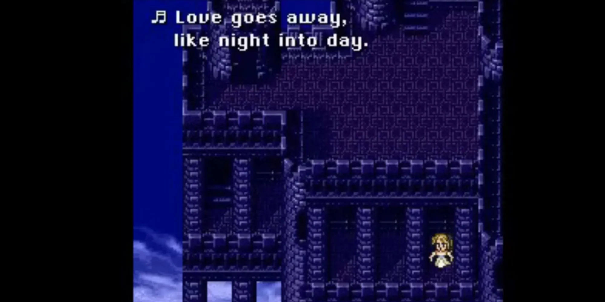 Cảnh opera nổi tiếng trong Final Fantasy VI với nhân vật Celes