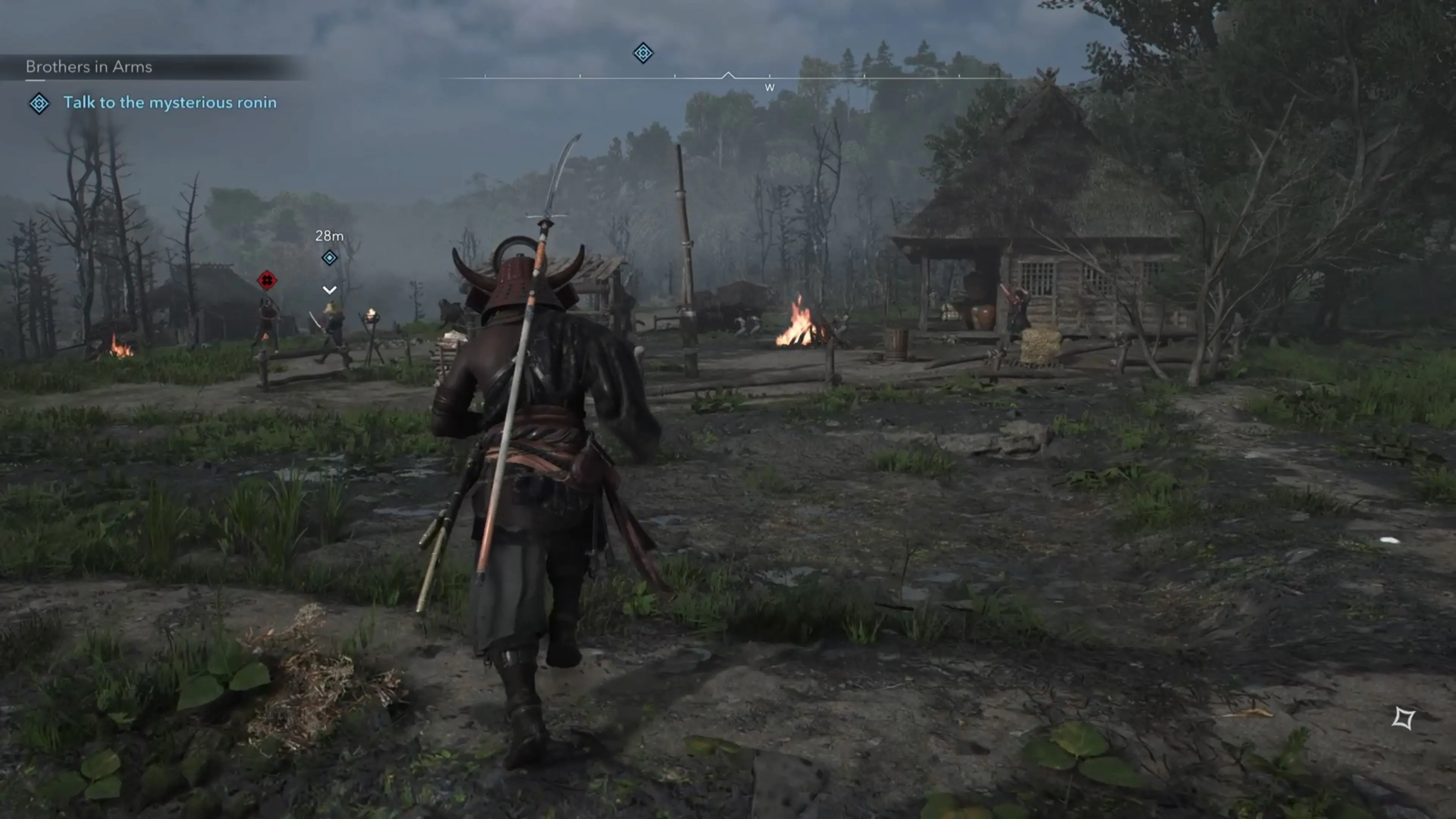 Chiến binh samurai Yasuke trong Assassin's Creed Shadows đứng hiên ngang giữa chiến trường Nhật Bản, làm nổi bật đồ họa và bối cảnh của tựa game được nâng cấp.