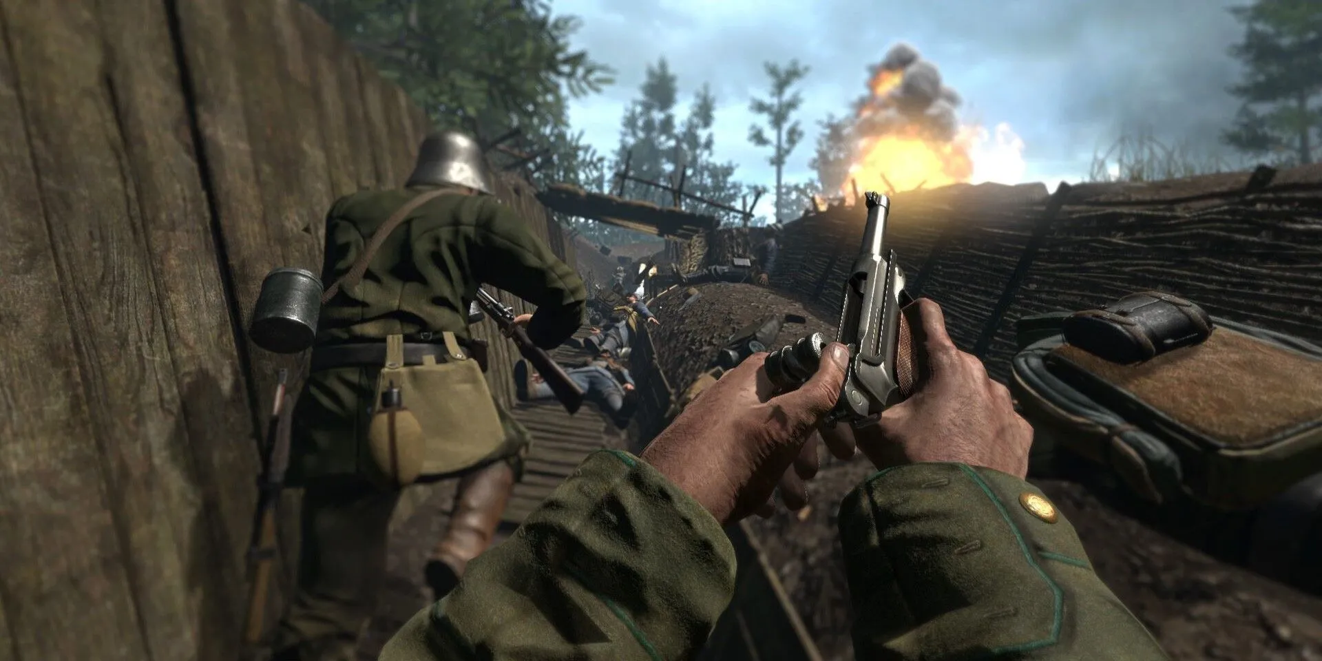 Chiến trường Verdun khốc liệt trong game bắn súng Verdun