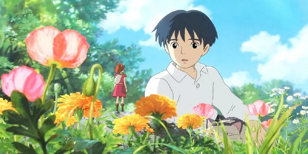 Cuộc gặp gỡ giữa Sho và cô bé tí hon Arrietty trong Thế Giới Bí Mật Của Arrietty