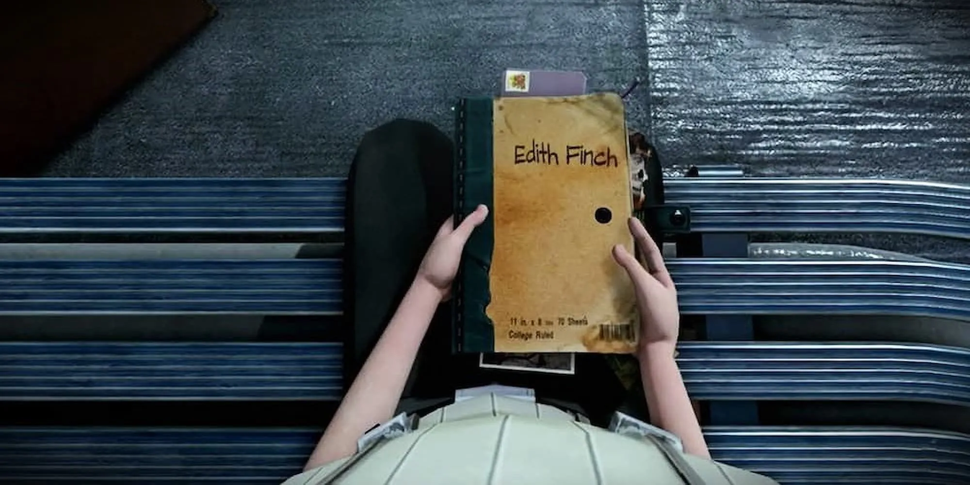 Cuốn nhật ký của Edith Finch trong game What Remains of Edith Finch