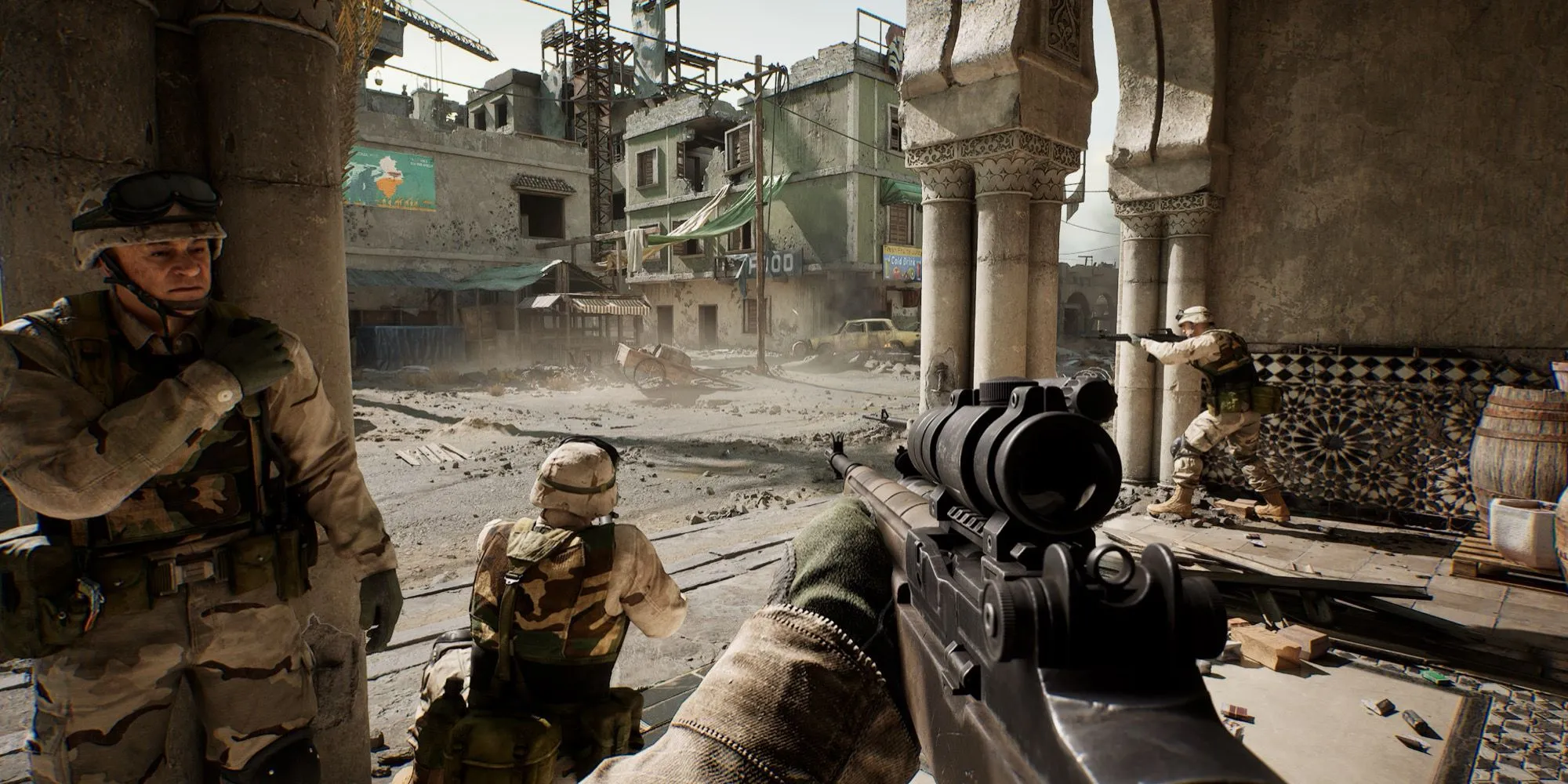 Dàn nhân vật quen thuộc từ phim Black Hawk Down liên quan đến game Delta Force