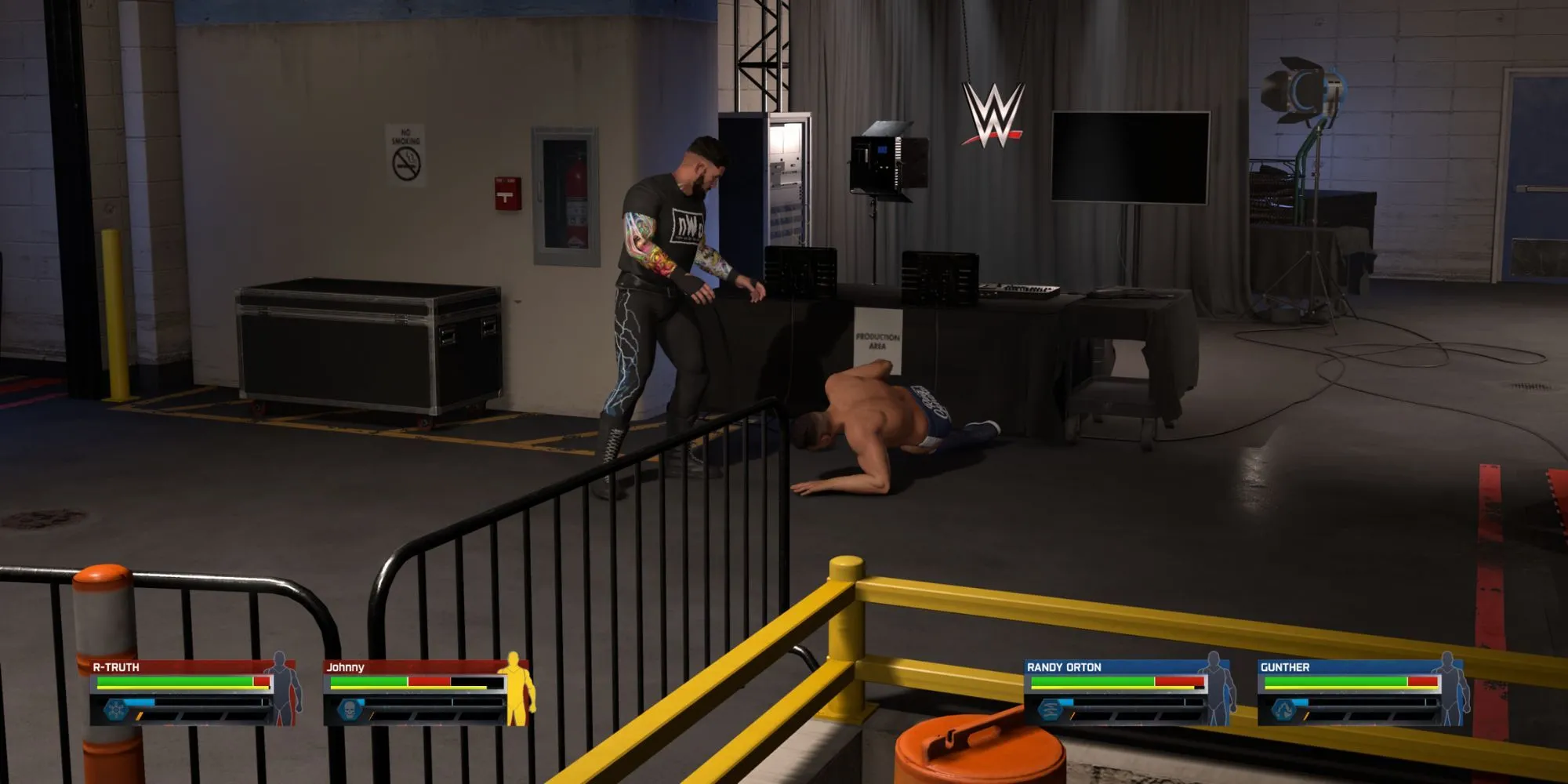 Đấu tay đôi hậu trường trong chế độ MyRise của WWE 2K25