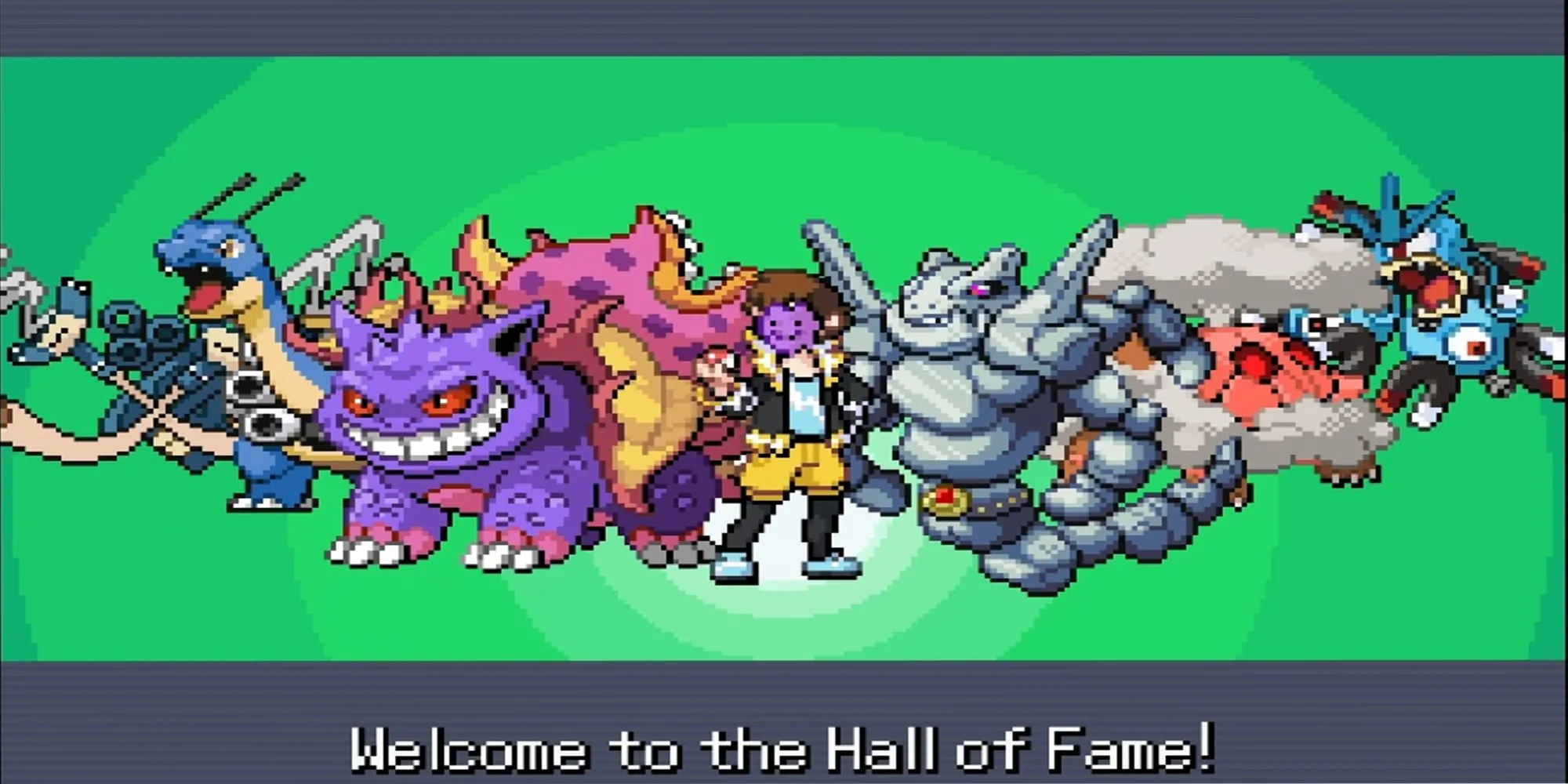 Đội hình chiến thắng của Nhà Vô Địch Pokemon Infinite Fusion tại Sảnh Danh Vọng