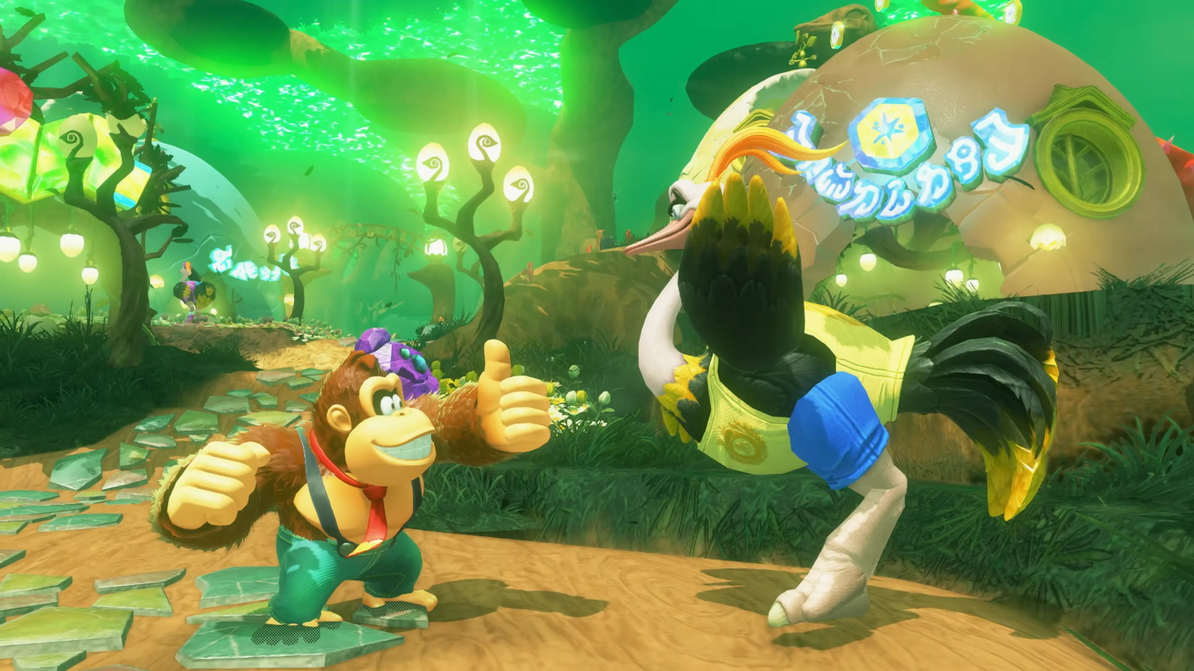 Donkey Kong trong Donkey Kong Bananza với đồ họa mới đầy biểu cảm