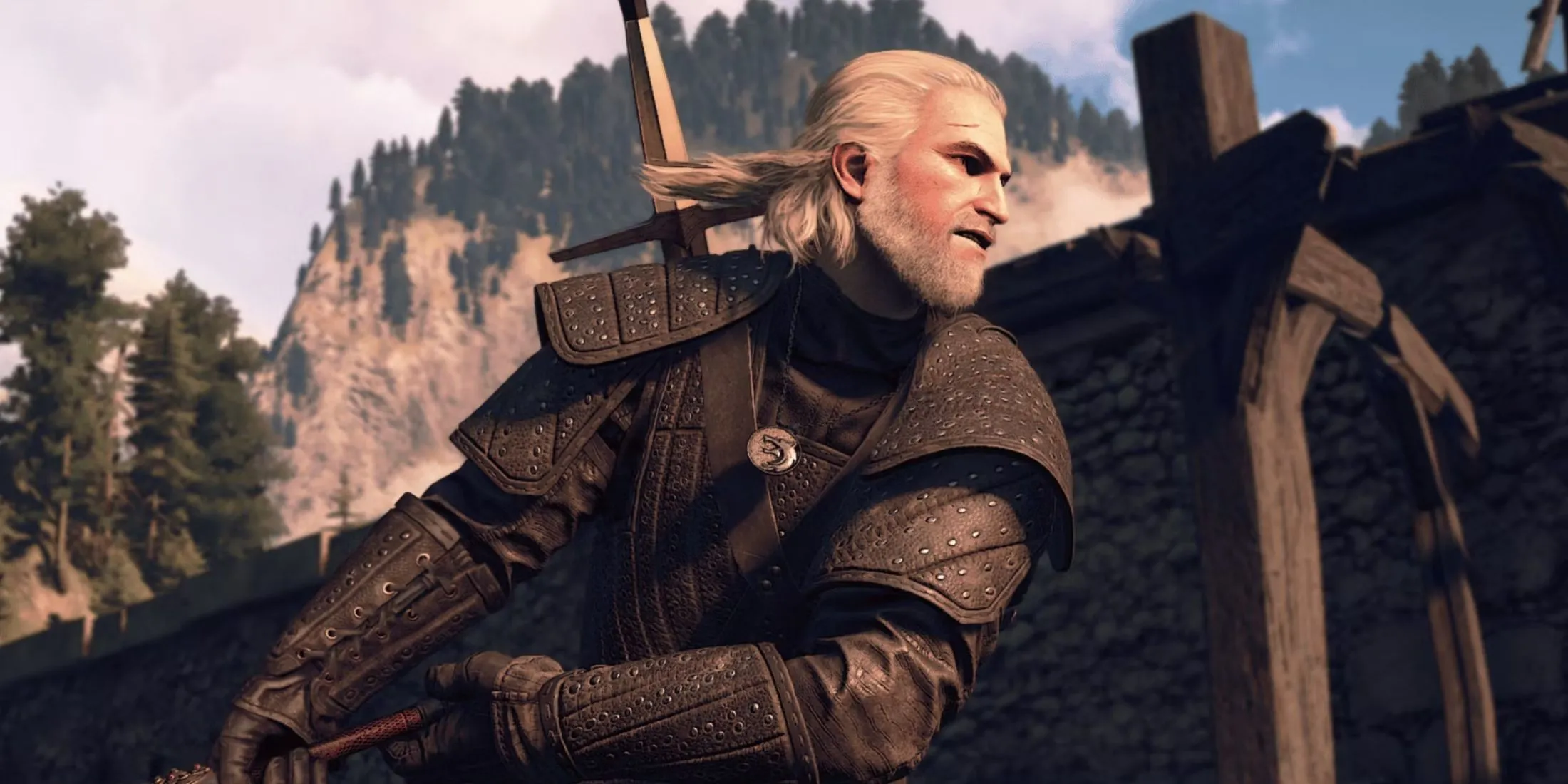 Geralt xứ Rivia trong The Witcher 3 Wild Hunt, tựa game RPG được coi là kiệt tác