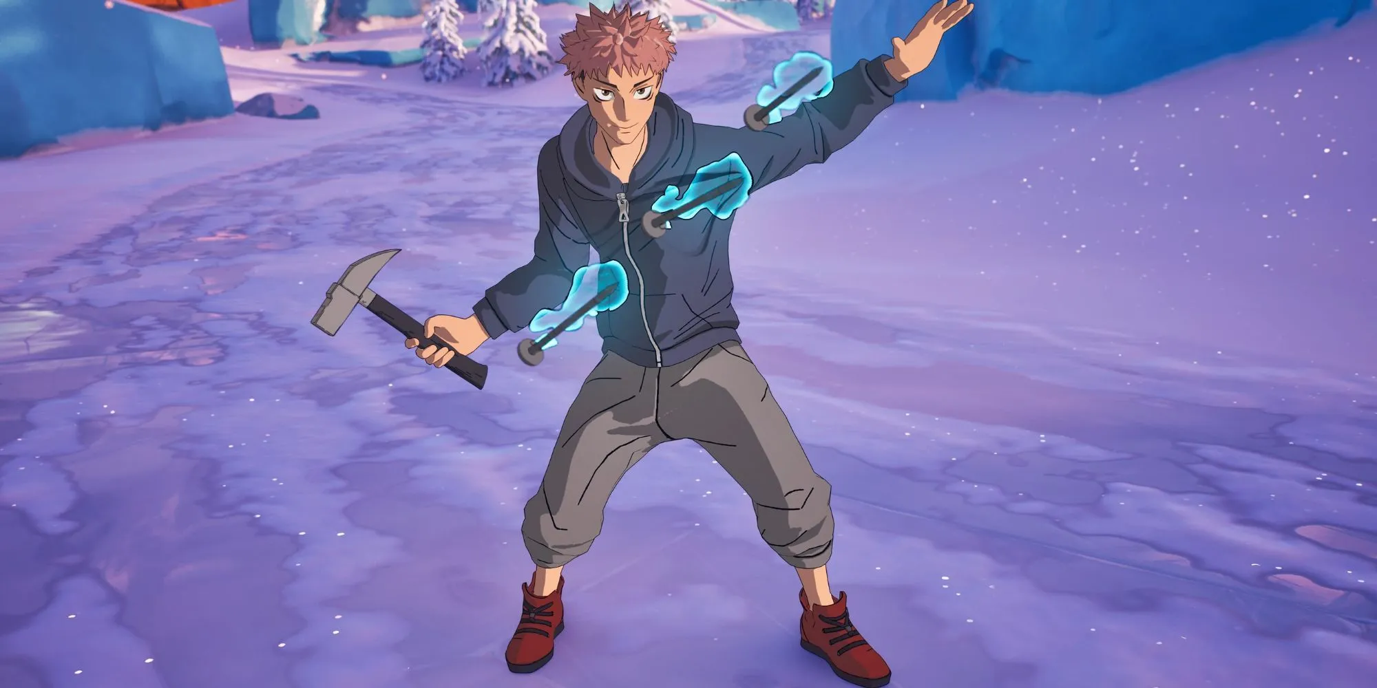 Giao diện nhiệm vụ Cấp 3 sự kiện Fortnite x Jujutsu Kaisen