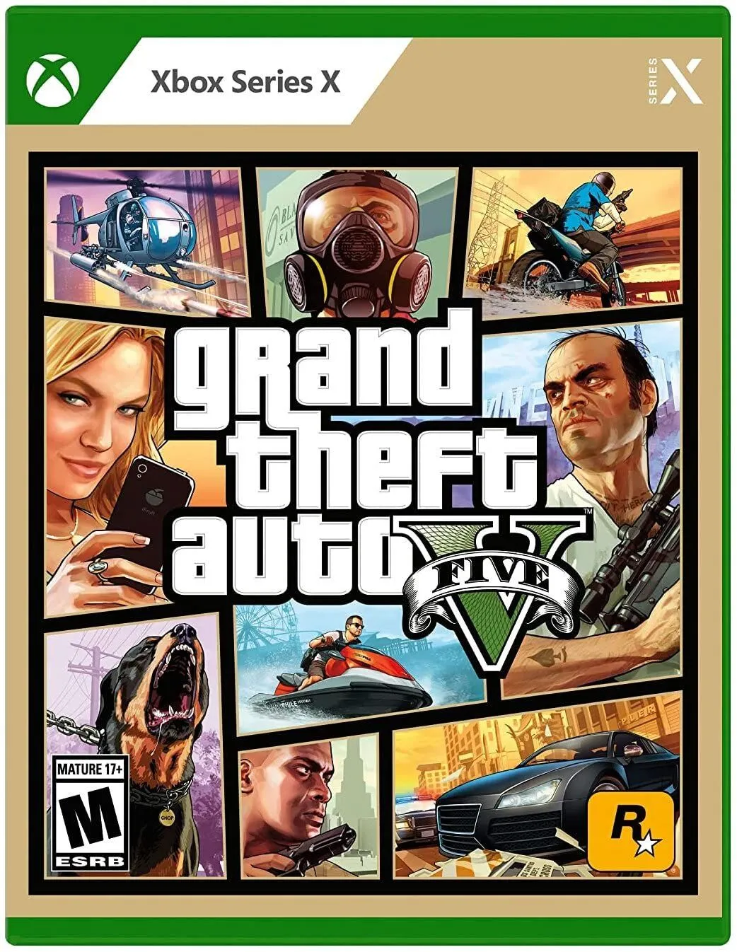 Grand Theft Auto V trên Xbox Series X thể hiện đồ họa nâng cao