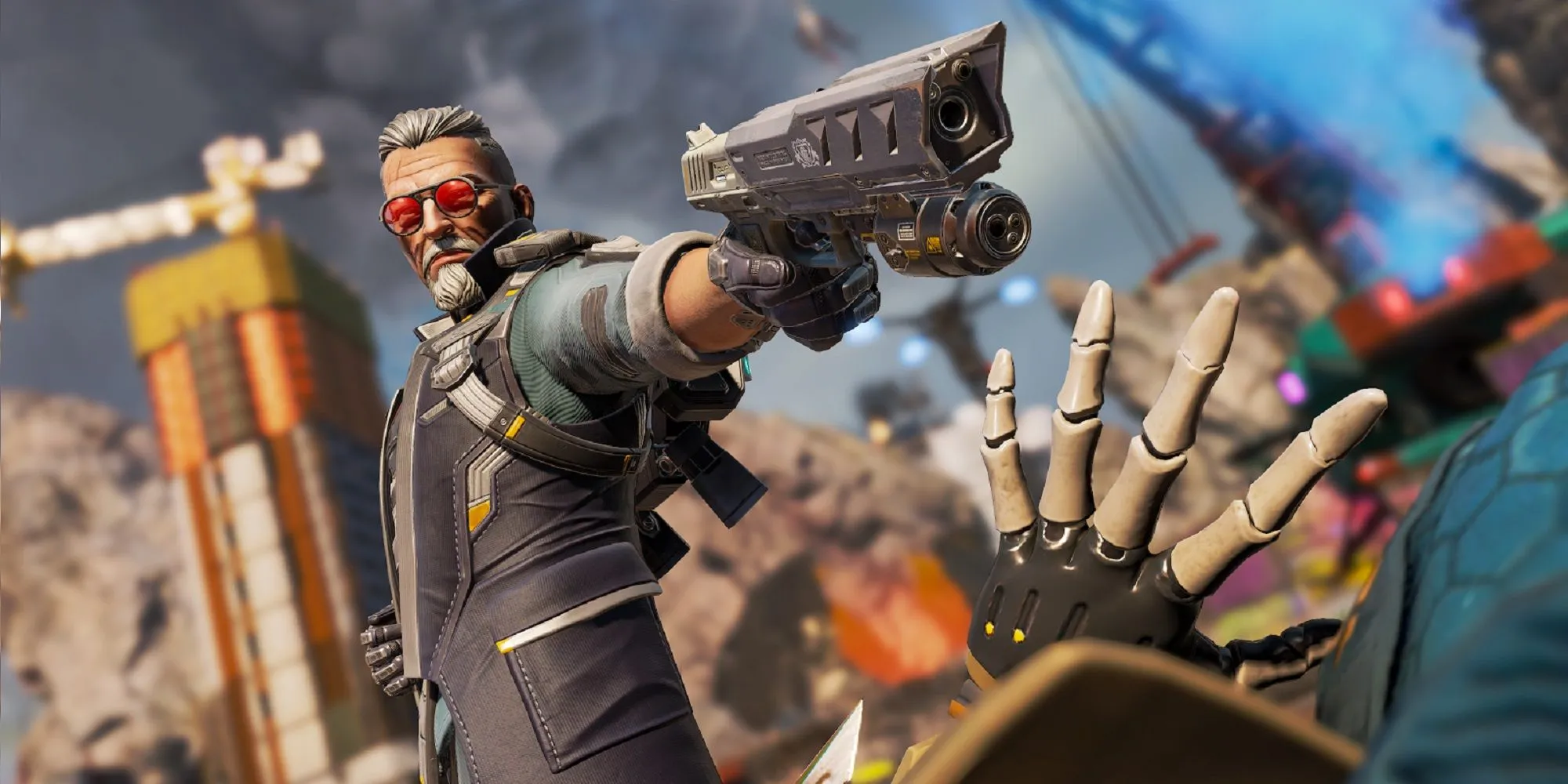 Hình ảnh artwork chính thức của Apex Legends với các legends quen thuộc
