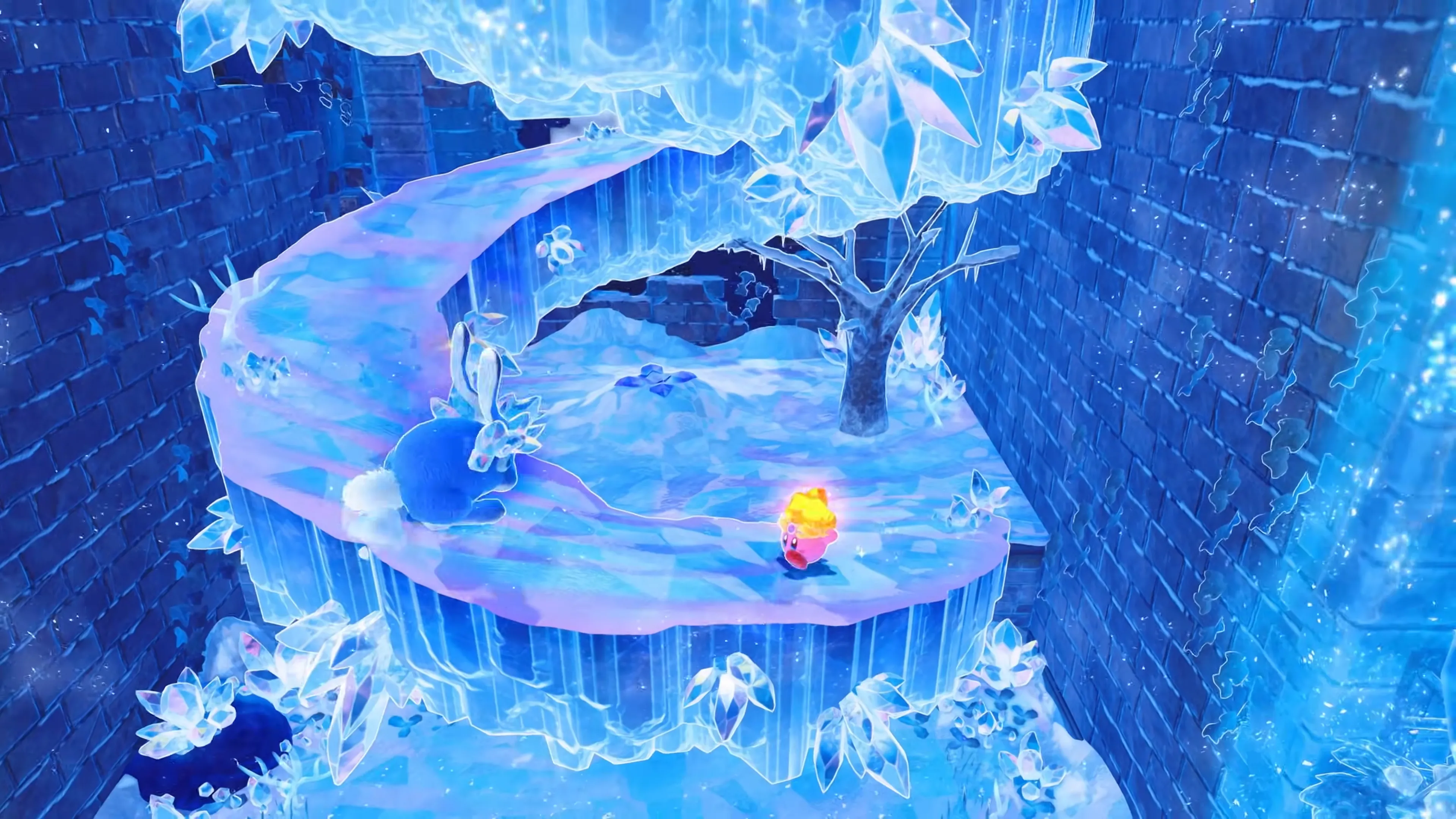 Hình ảnh Kirby and the Forgotten Land trên Nintendo Switch 2 từ Nintendo Direct
